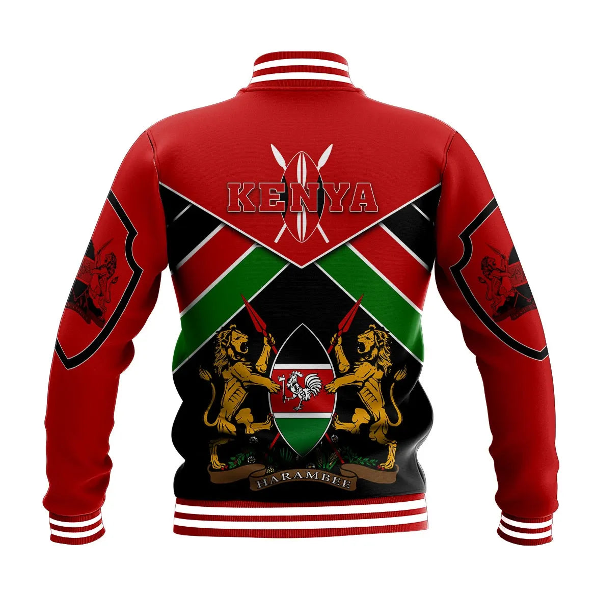 Africa Jacket - Kenya Zawadi Baseball Jacket9