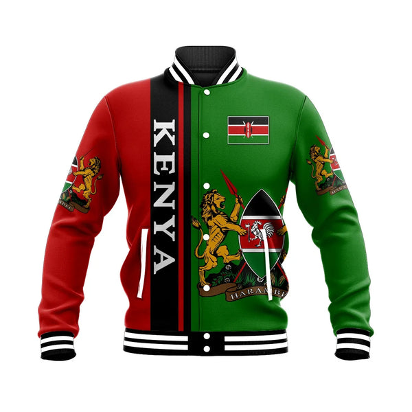 Africa Jacket - Kenya Style Baseball Jacket9