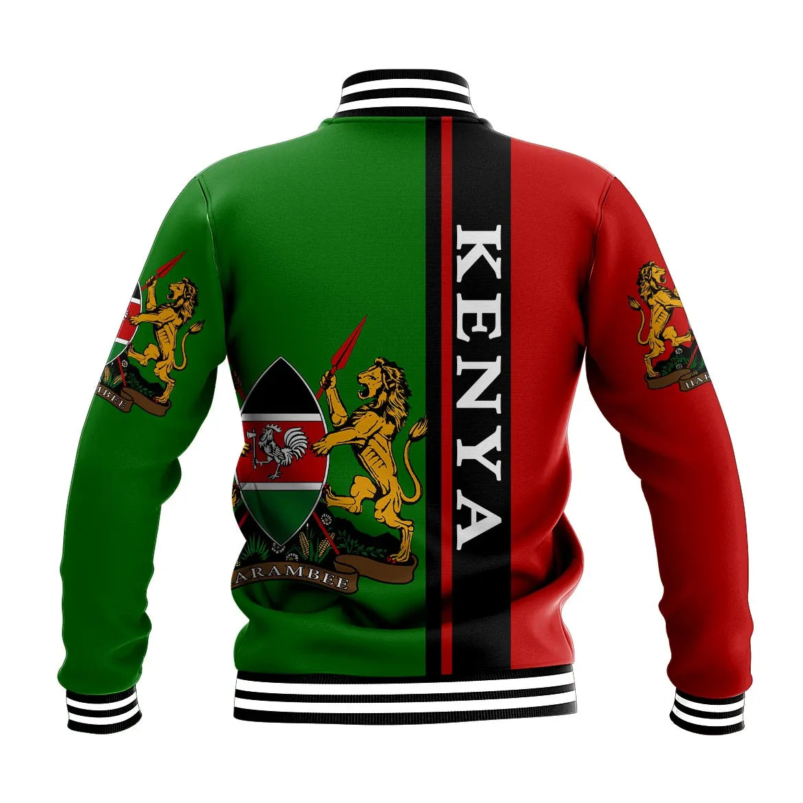 Africa Jacket - Kenya Style Baseball Jacket9