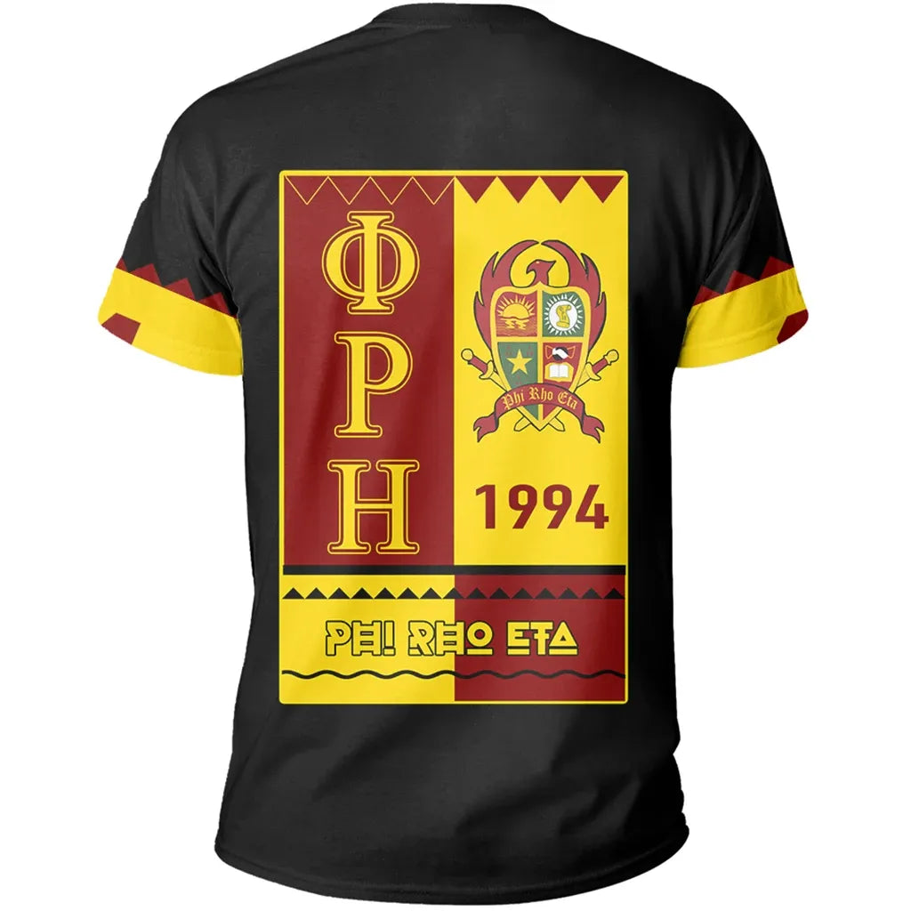 T-Shirt - Phi Rho Eta Black Style T-Shirt J09