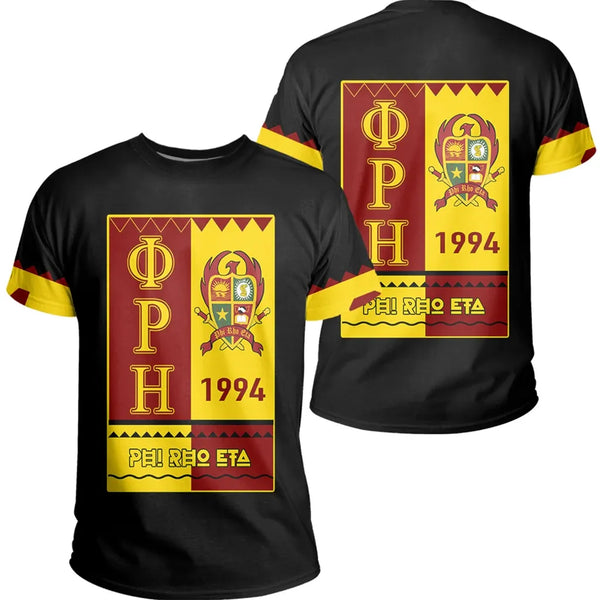 T-Shirt - Phi Rho Eta Black Style T-Shirt J09