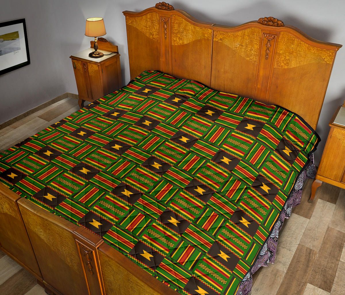 Kente Quilt Ghanaian Pattern