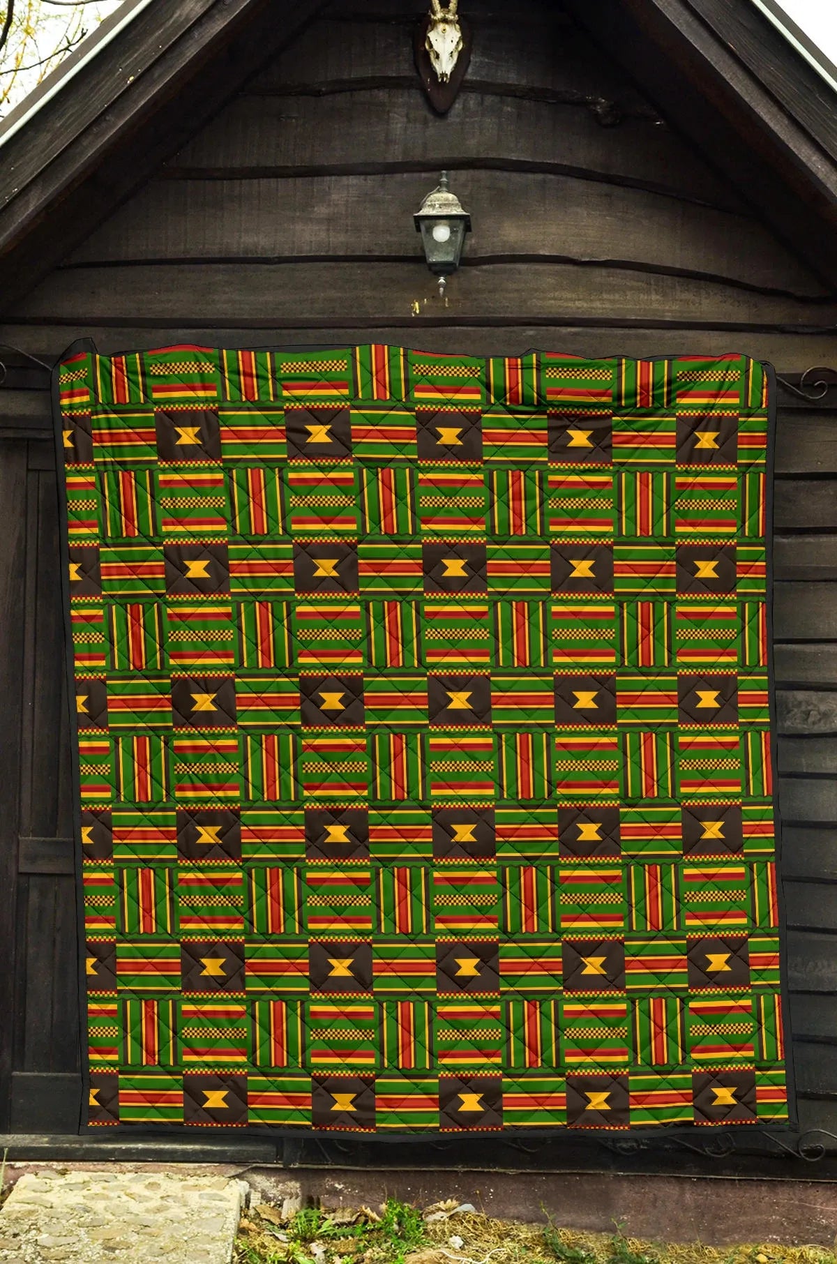 Kente Quilt Ghanaian Pattern