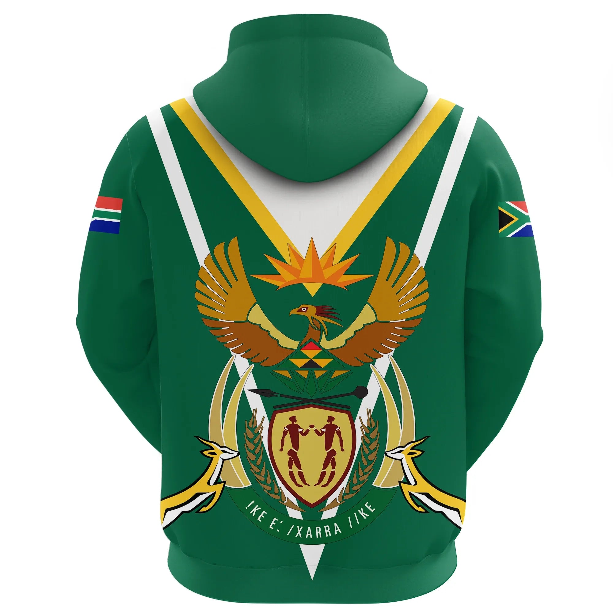 South Africa Zip Hoodie - Coat Of Arms Zip Hoodie