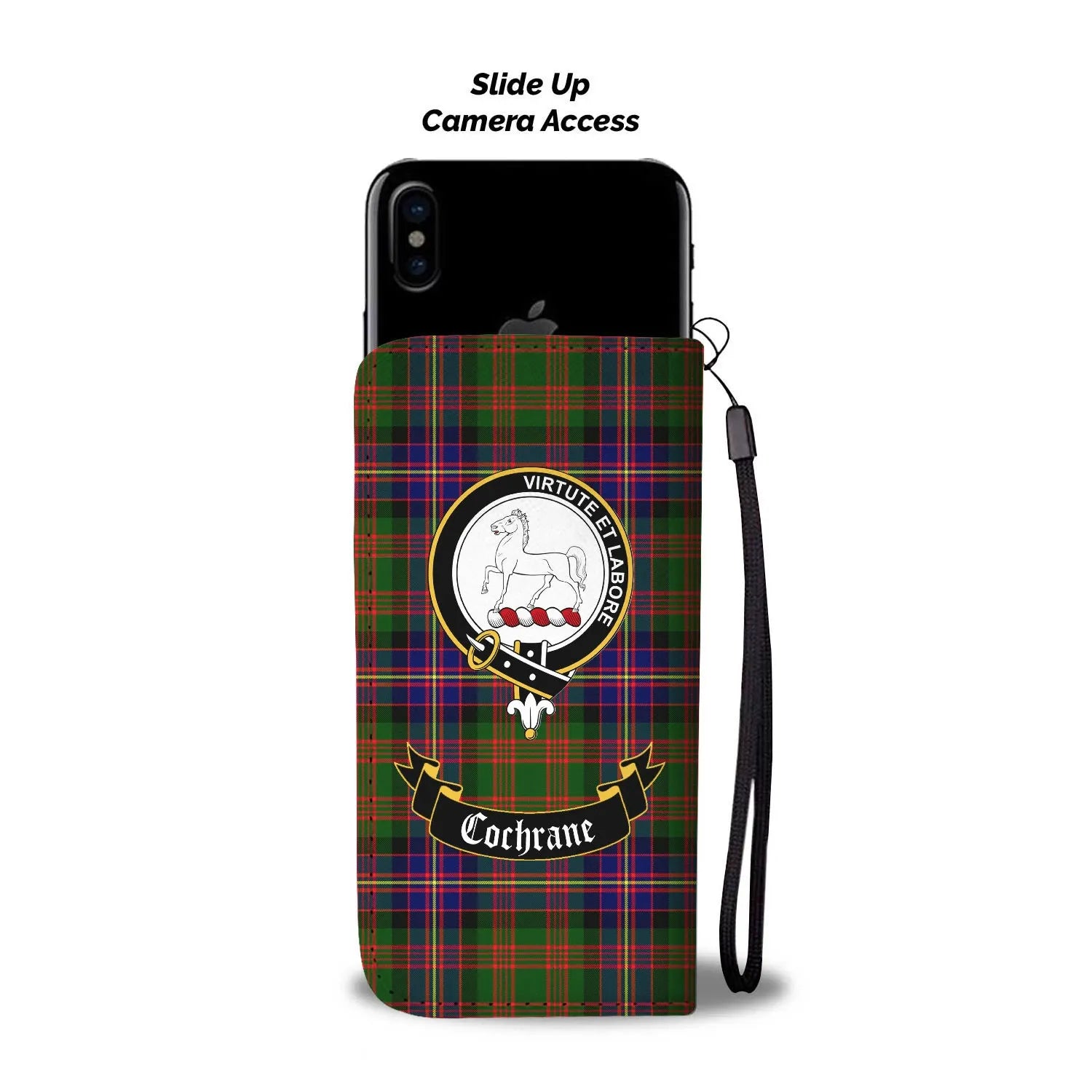 Cochrane Tartan Clan Wallet Phone Case