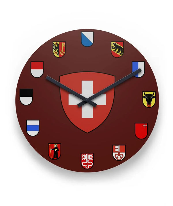 Switzerland Wall Clock 11" Round Wall Clock