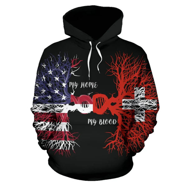 American Grown Switzerland Root Dna Hoodie