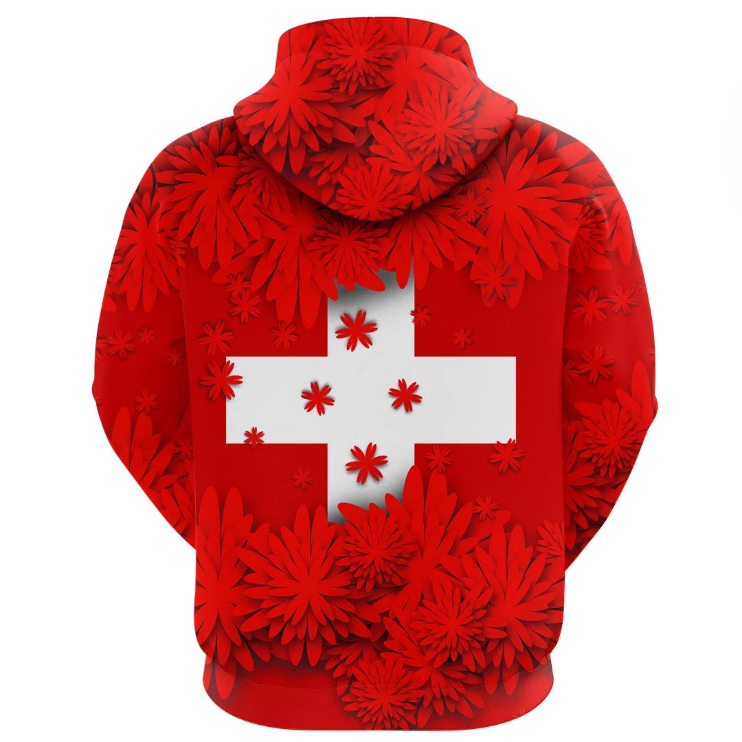 Switzerland Hoodie Female Swiss Ironman