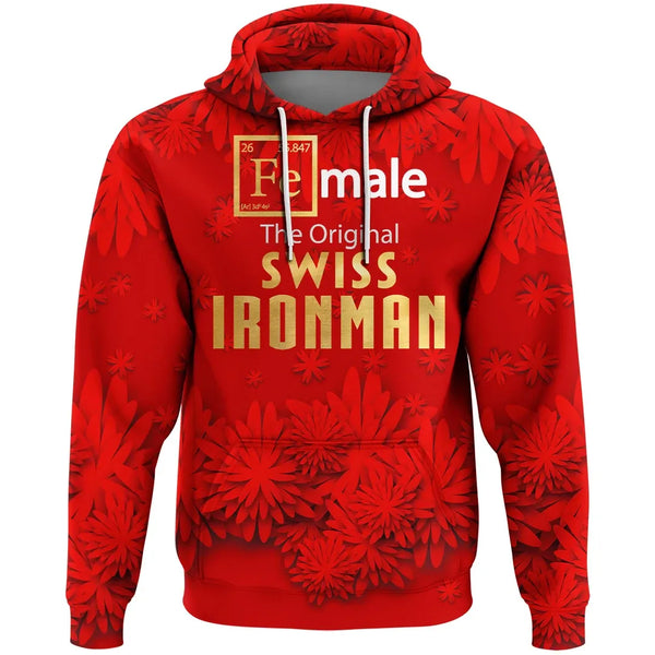 Switzerland Hoodie Female Swiss Ironman