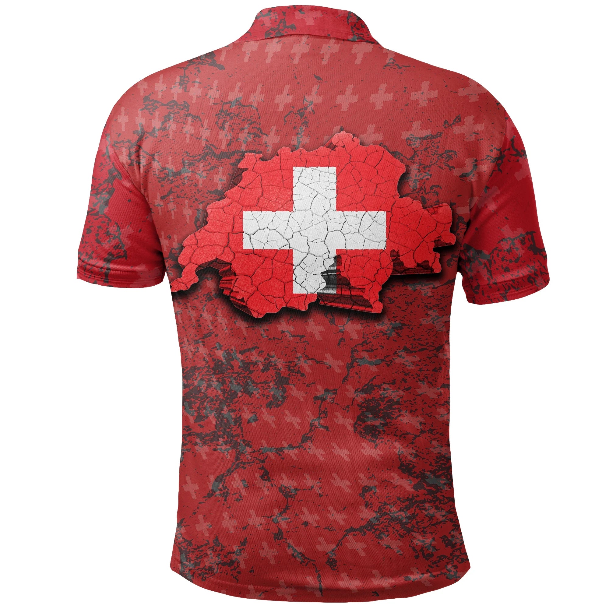 Custom Switzerland Landscape Polo Shirt