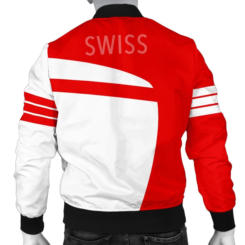 Switzerland Sport Bomber Jacket Premium Style