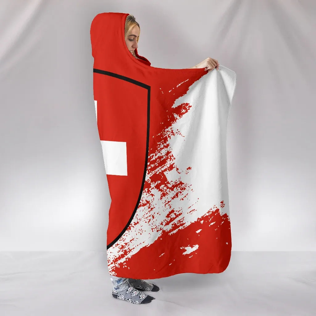 Switzerland Special Hooded Blanket