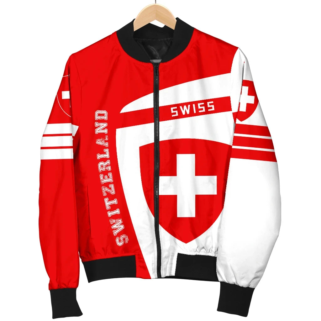 Switzerland Sport Bomber Jacket Premium Style