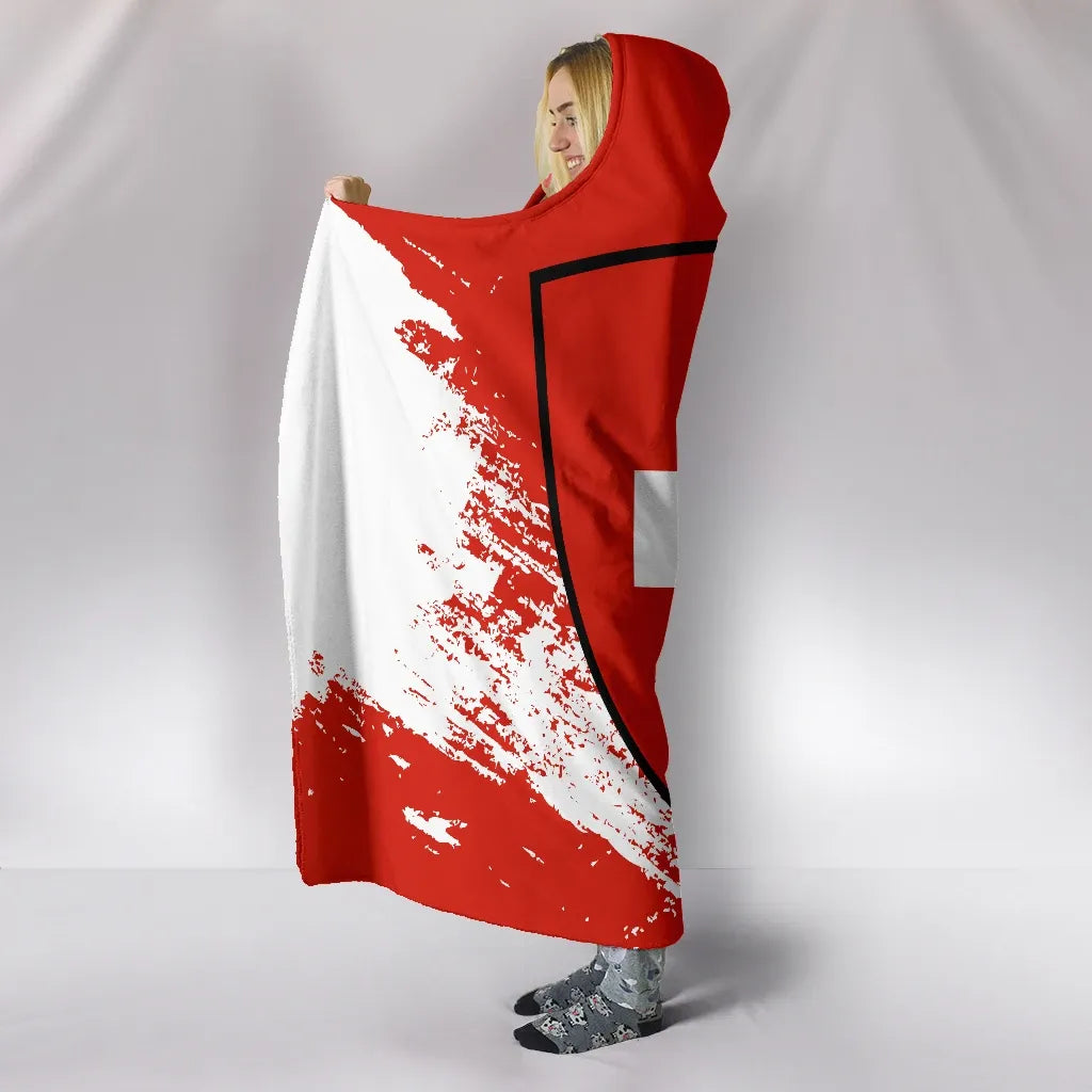 Switzerland Special Hooded Blanket