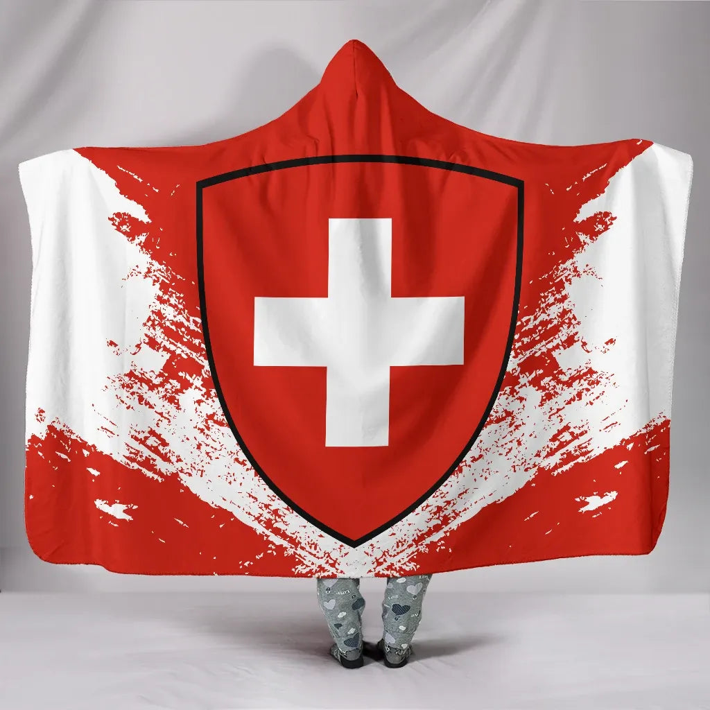 Switzerland Special Hooded Blanket