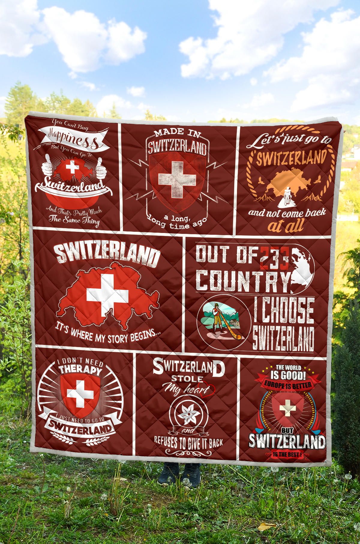 Switzerland Premium Quilt