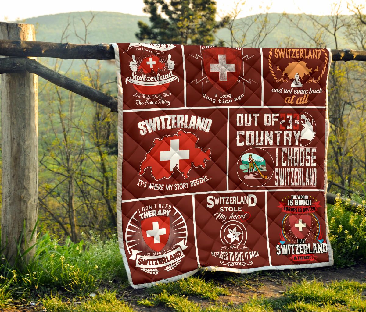 Switzerland Premium Quilt