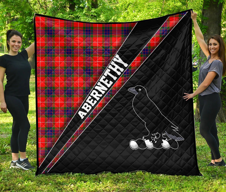 Tartanclans Abernethy Premium Quilt - Abernethy Clan Cross Style - aC