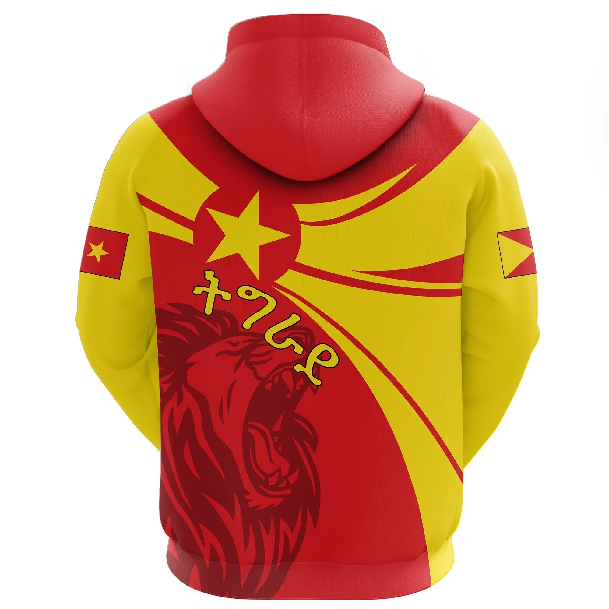 Tigray Round Coat Of Arms Lion Pullover