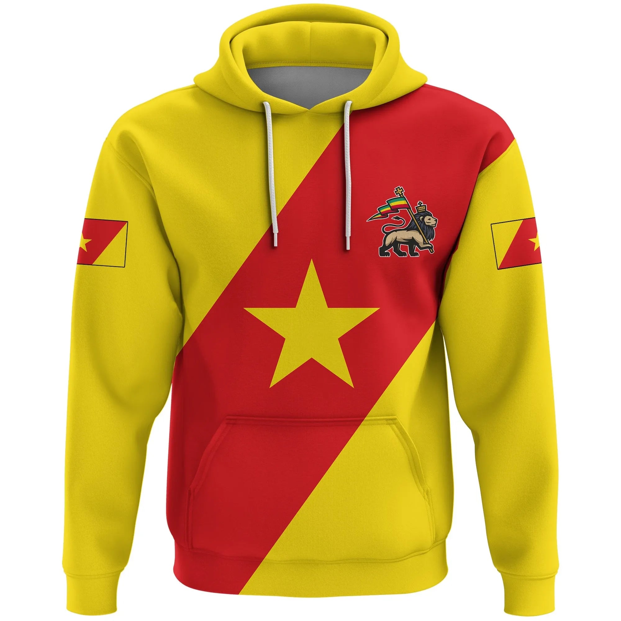 Amhara Flag Yellow Pullover