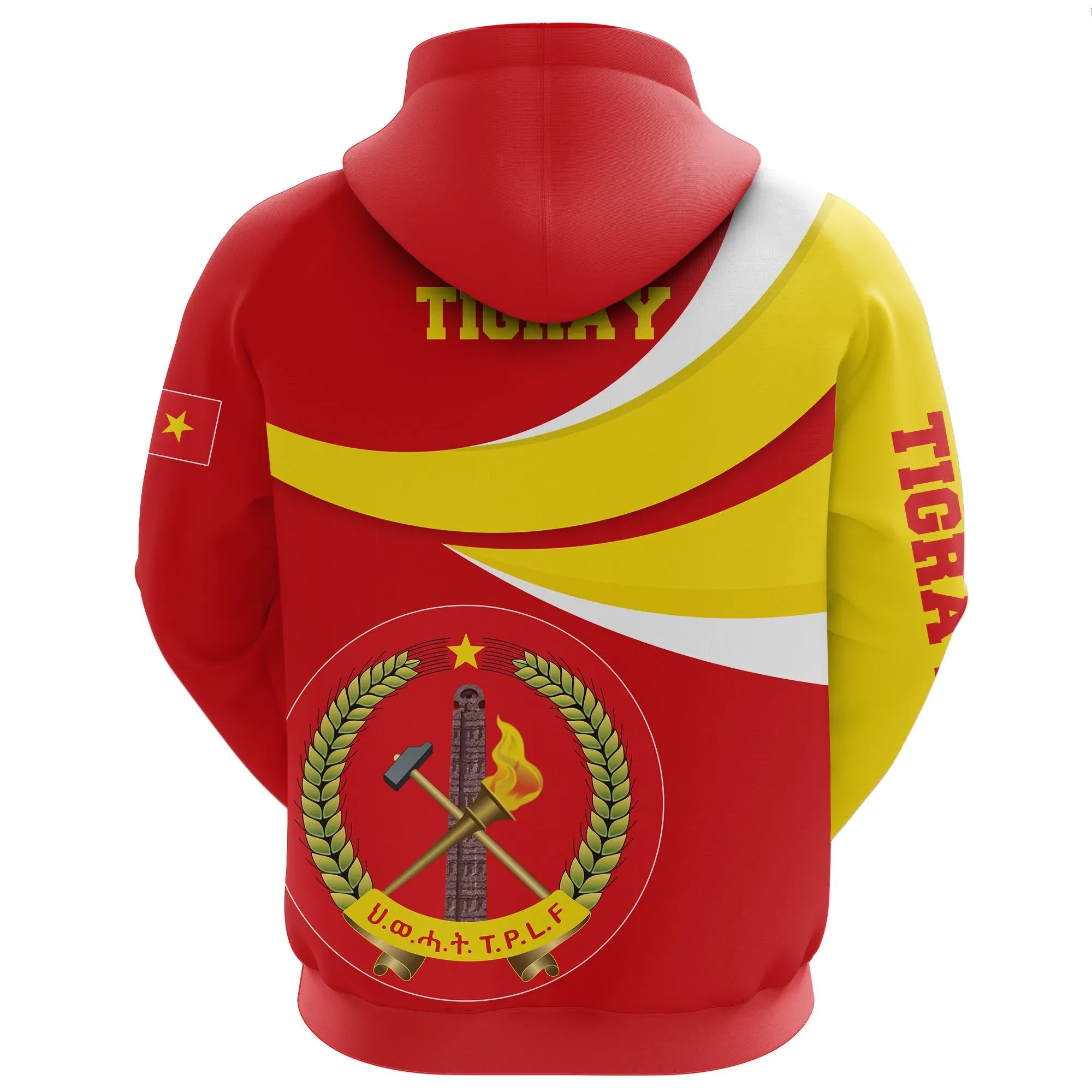 Tigray Flag Official Seal Red Ver2 Pullover