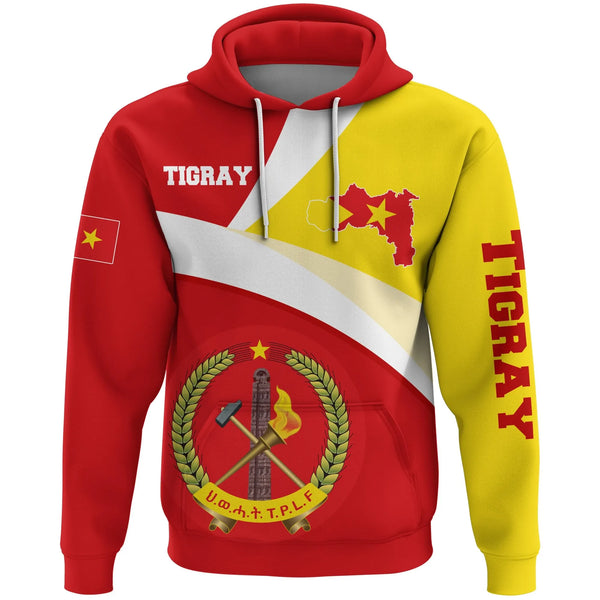 Personalized Tigray Flag Maps Red Pullover