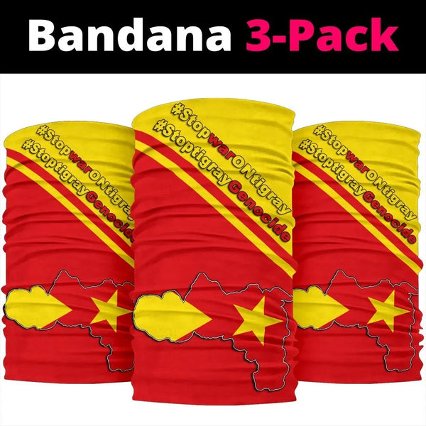 Africa Zone Bandana Multi-Functional - Tigray Bandana 3-Pack