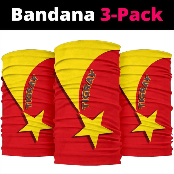 Africa Zone Bandana Multi-Functional - Tigray New Release Bandana 3-Pack