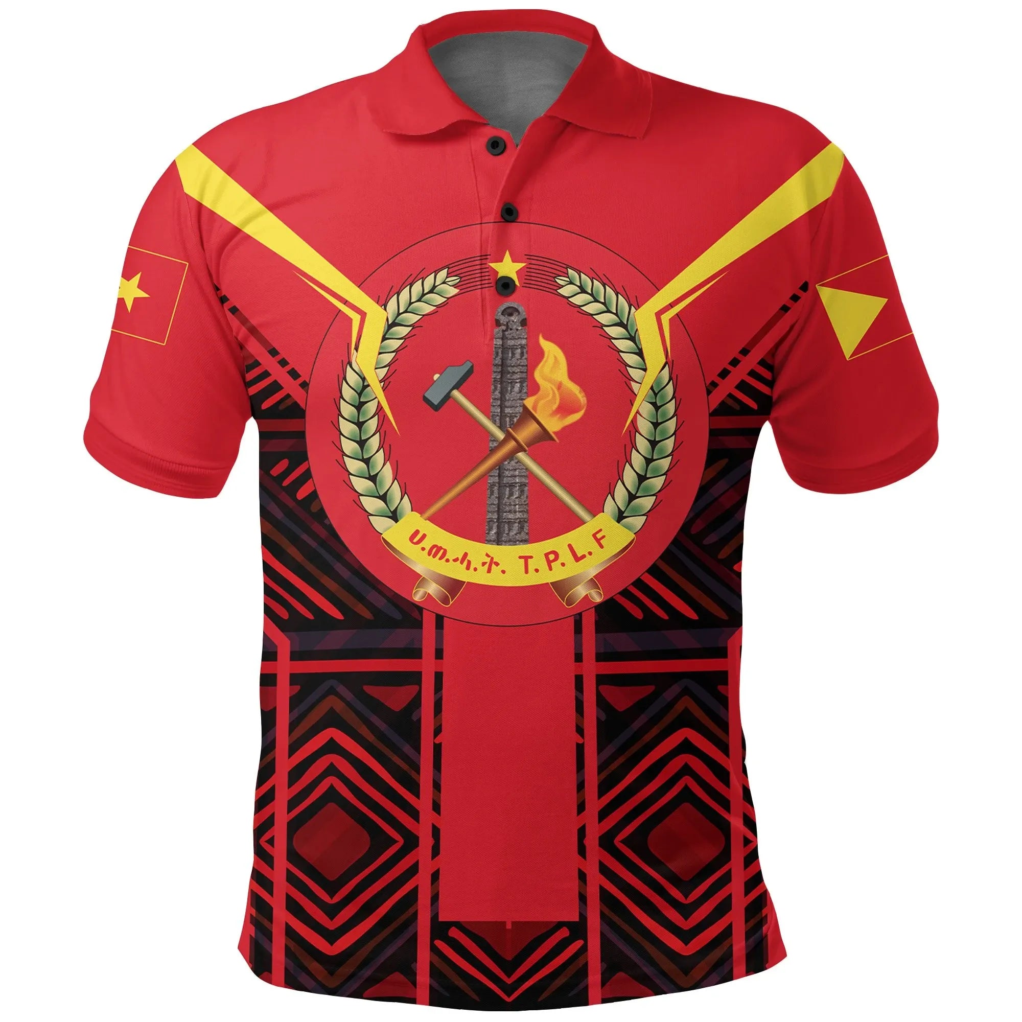 Tigray Coat Of Arms New Polo Shirt