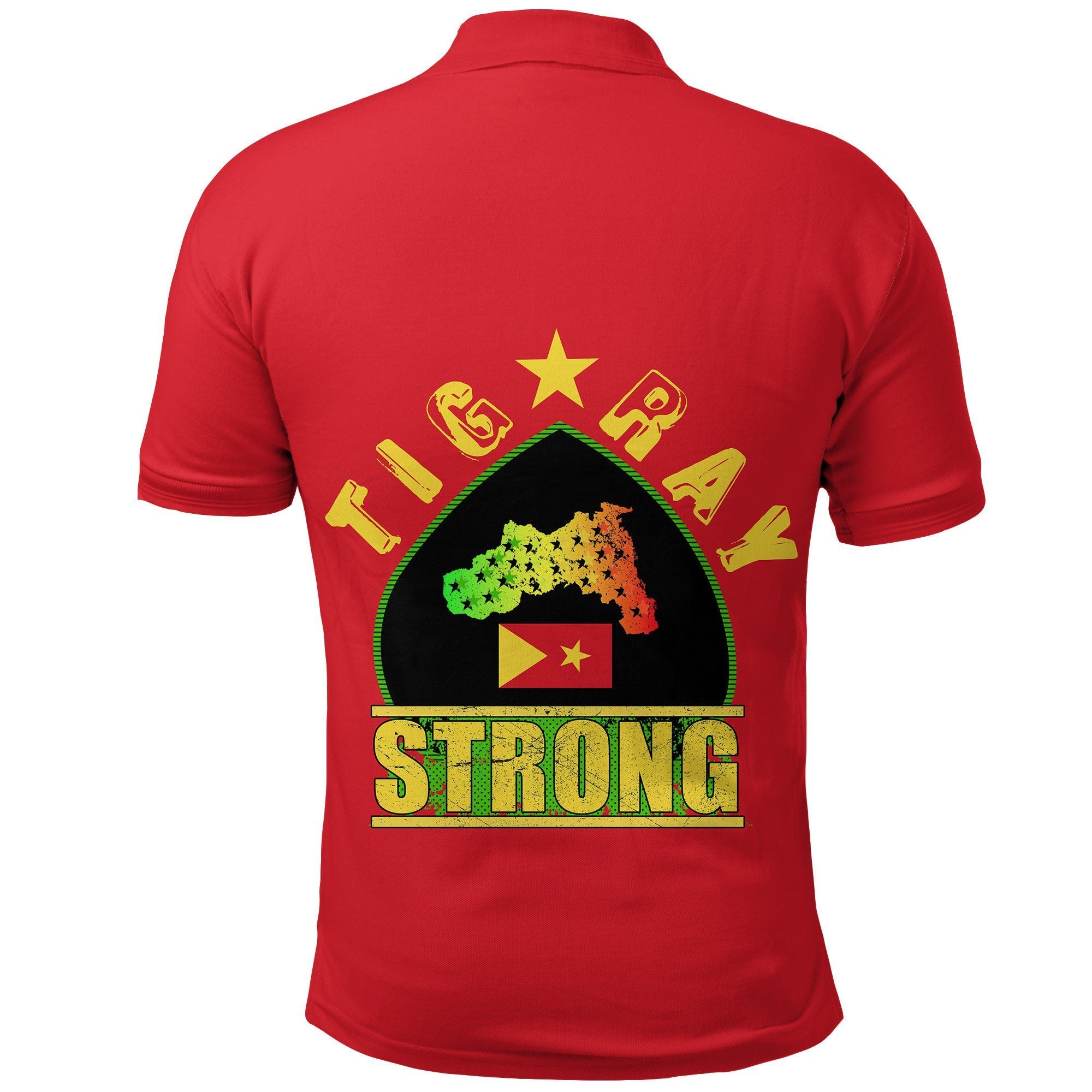 Tigray Strong (Red) Polo Shirt