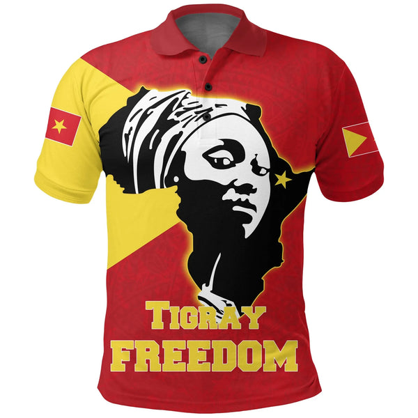 Tigray Women Freedom Polo Shirt