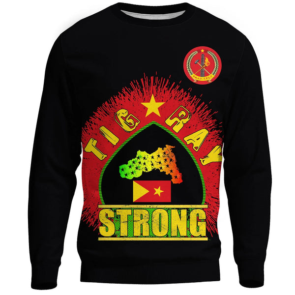 Tigray Strong (Black) Crewneck Sweatshirt