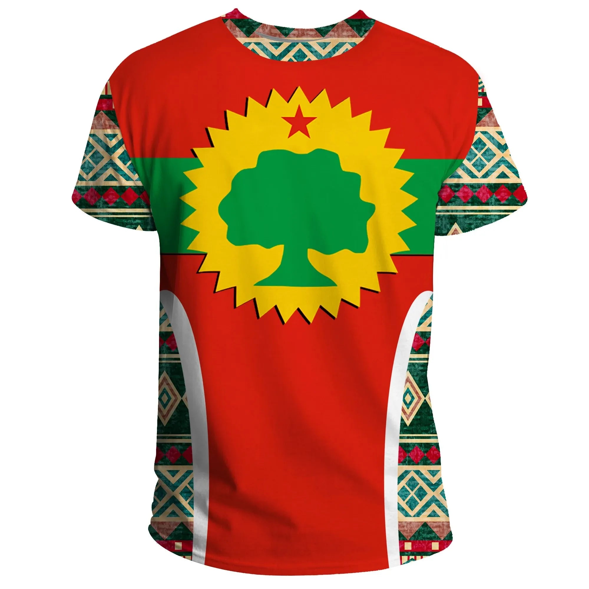 Oromo Africa Pattern Style T-shirt