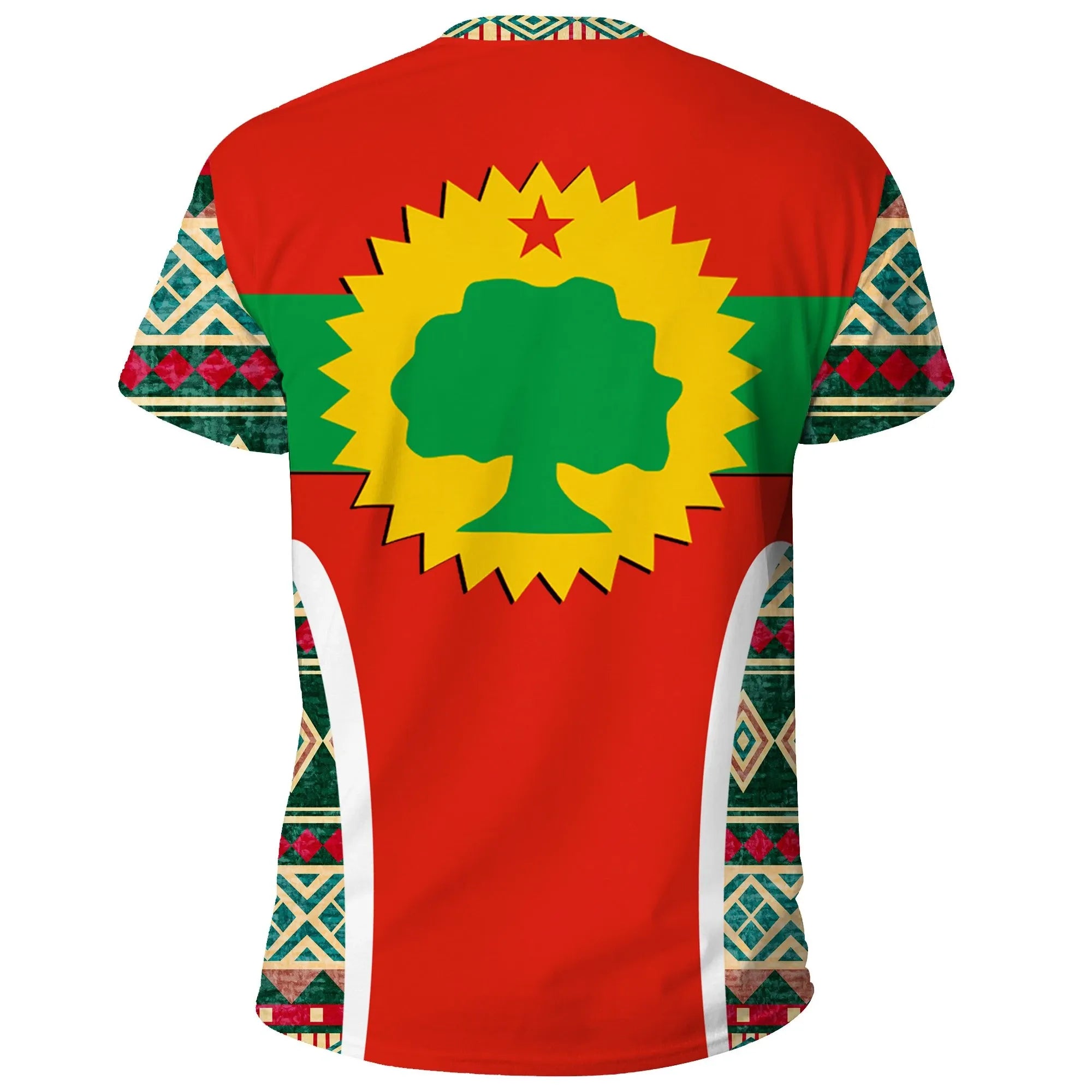 Oromo Africa Pattern Style T-shirt