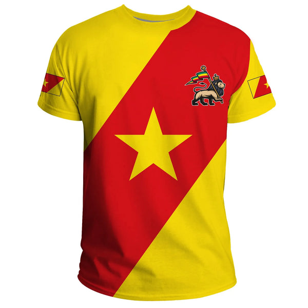 Amhara Flag Yellow T-shirt