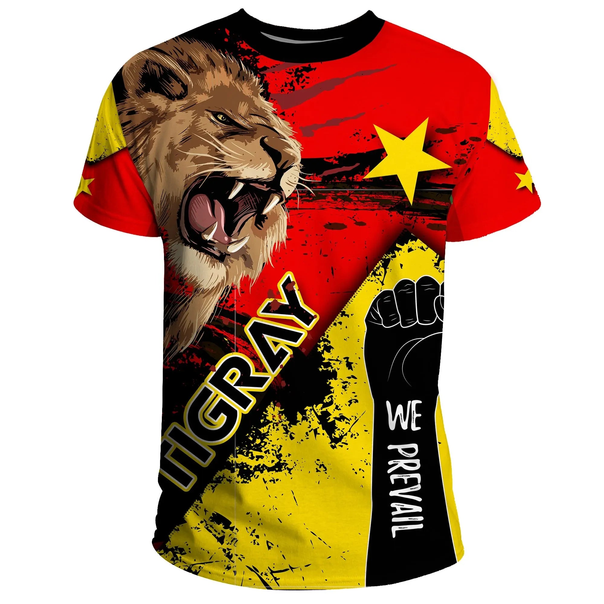 Tigray Prevail Brush Style T-shirt