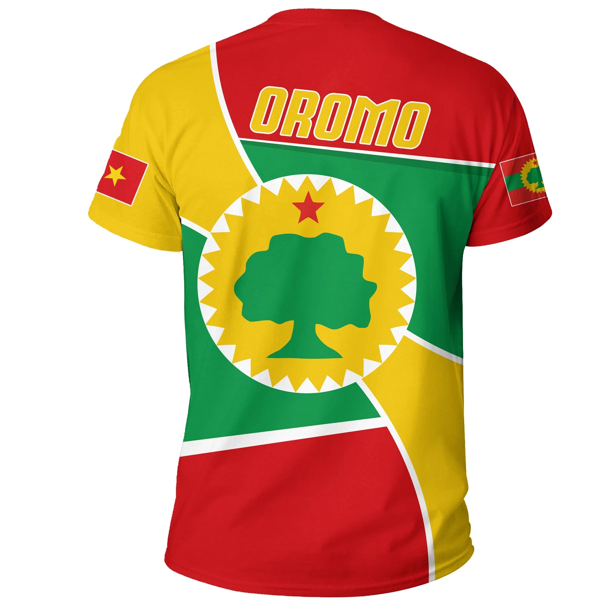 Oromo Tigray Flag Powerful T-shirt