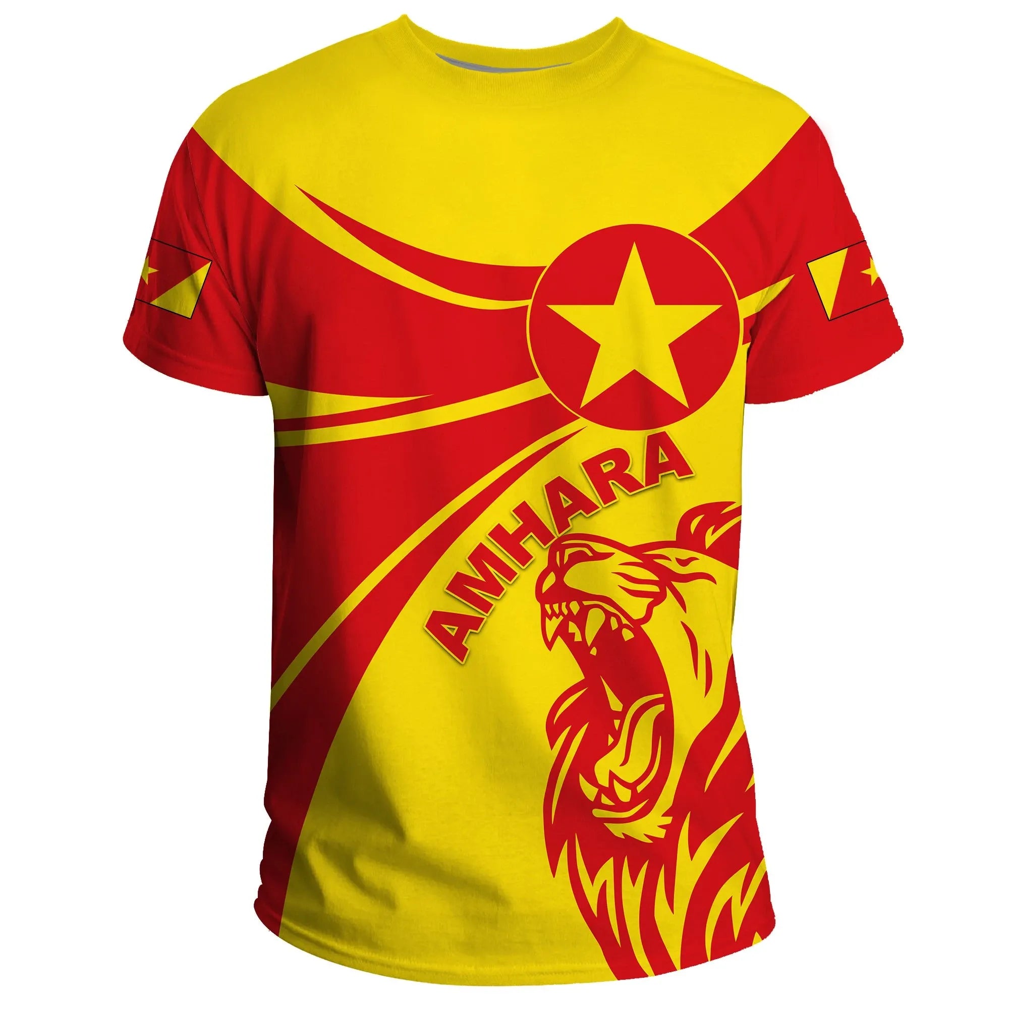 Amhara Coat Of Arms Lion T-shirt