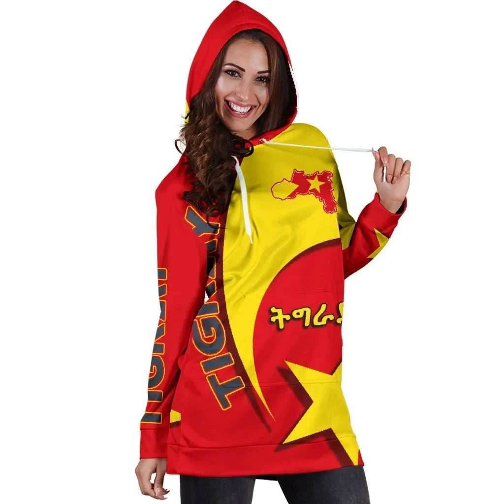 Tigray New Release Hoodie Dress