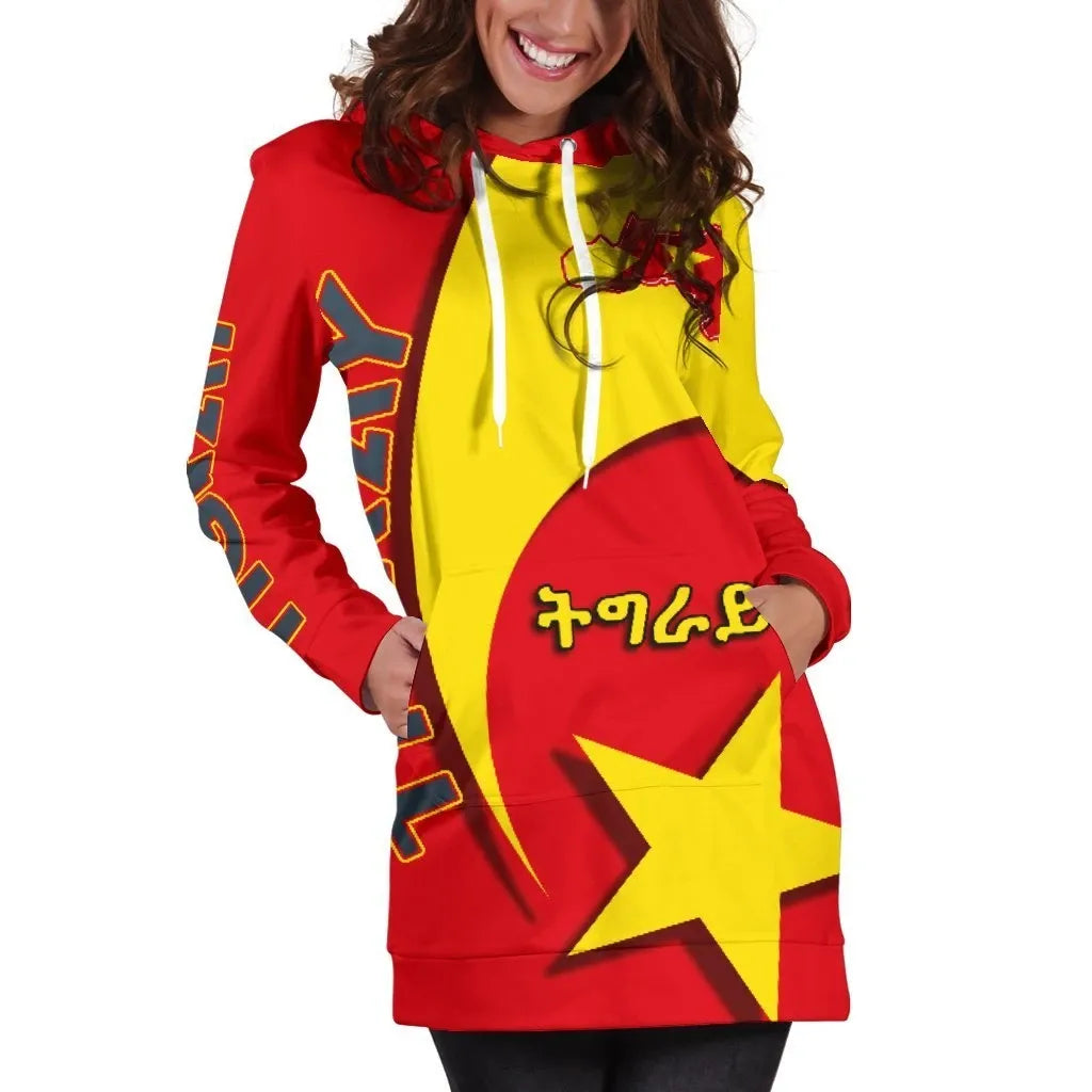 Tigray New Release Hoodie Dress