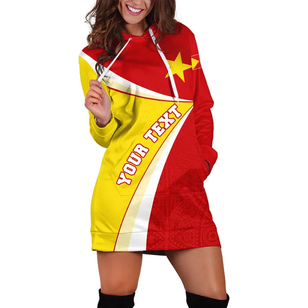 Personalized Tigray Flag Strong Tattoo Africa Hoodie Dress