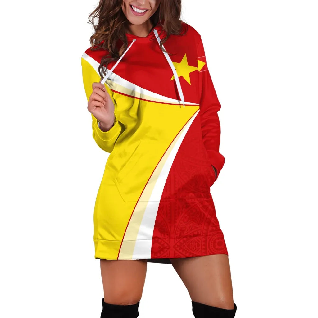 Personalized Tigray Flag Strong Tattoo Africa Hoodie Dress