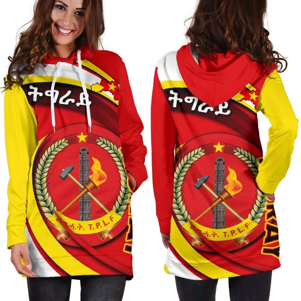 Tigray Coat Of Arms T.P.L.F Hoodie Dress