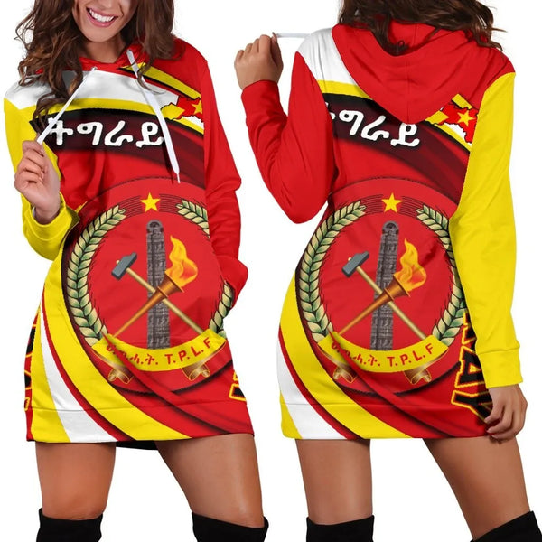 Tigray Coat Of Arms T.P.L.F Hoodie Dress