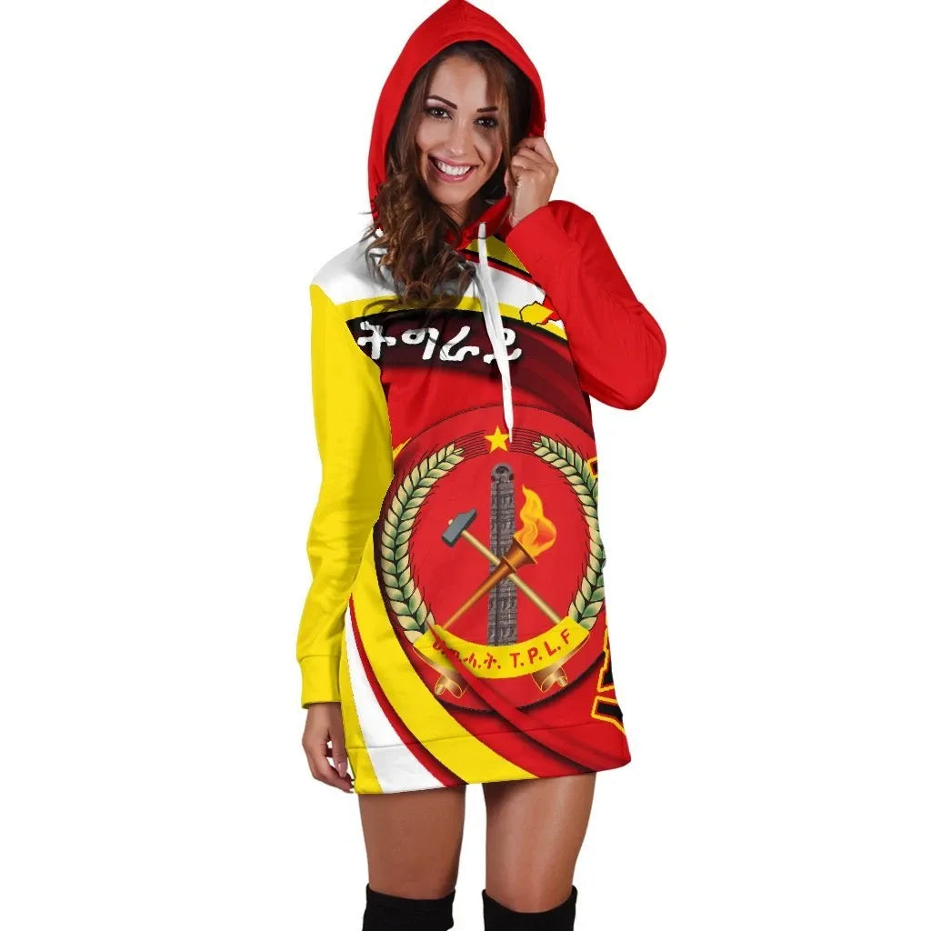 Tigray Coat Of Arms T.P.L.F Hoodie Dress