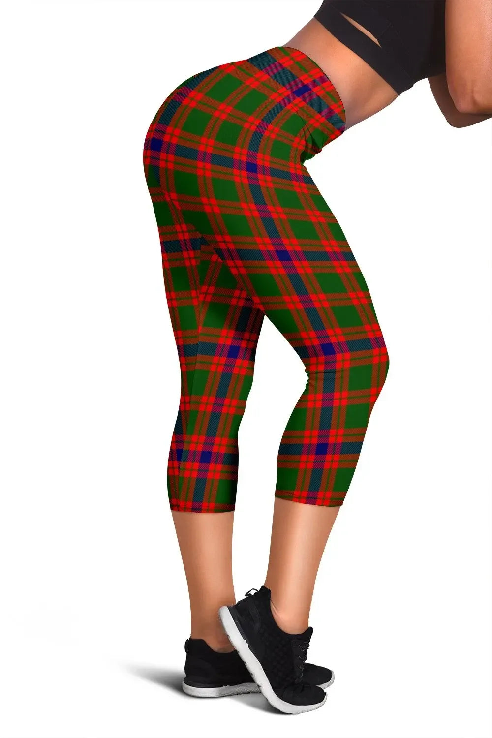 Skene Modern Tartan Capris Leggings