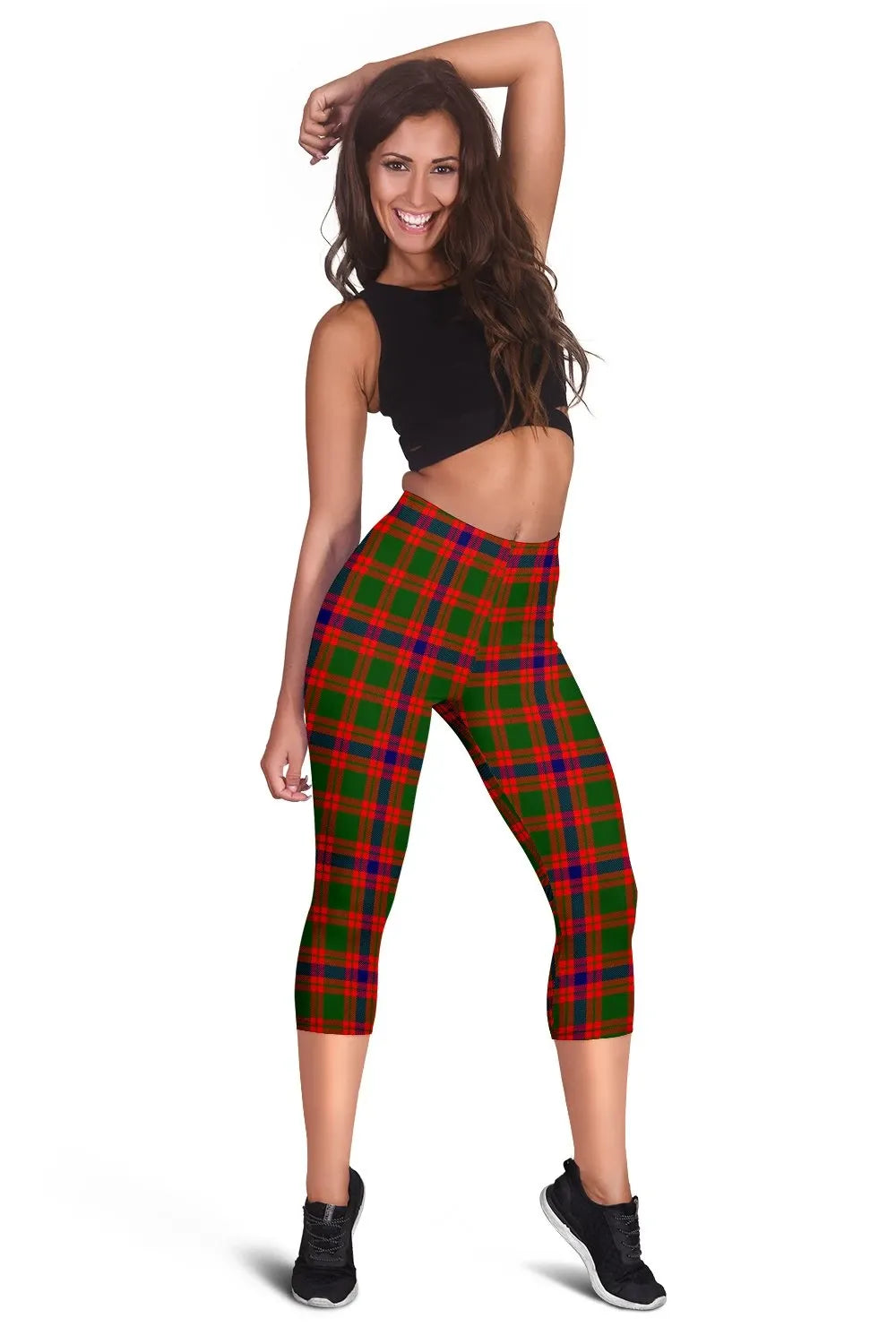 Skene Modern Tartan Capris Leggings