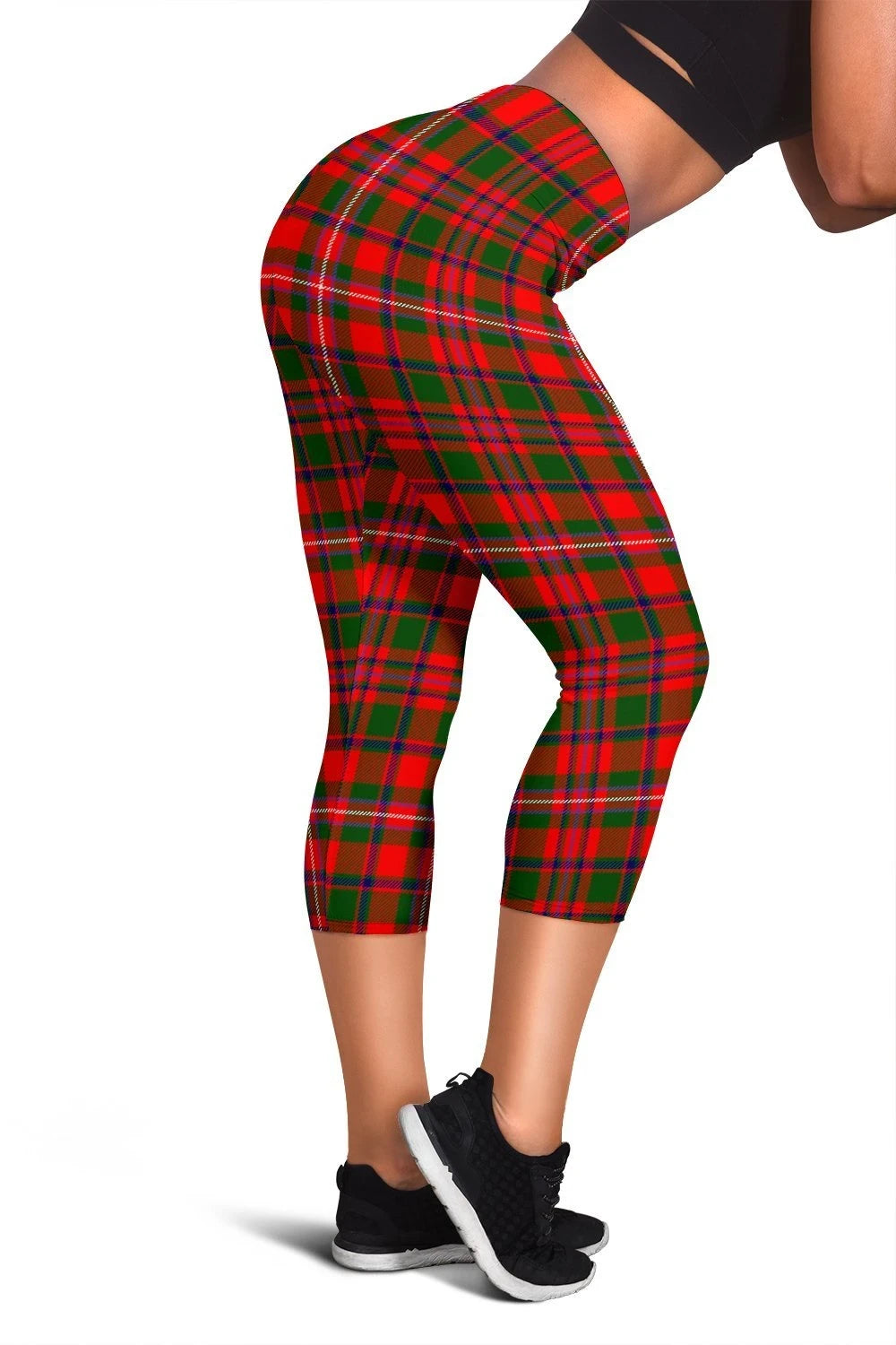 TartanClans Capris Leggings, Mackintosh Ancient Tartan Leggings