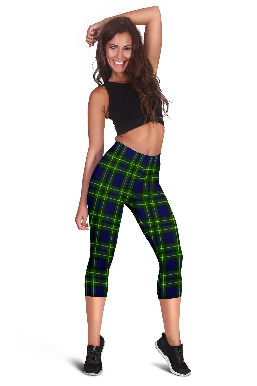 Campbell Of Breadalbane Modern Tartan Capris Leggings