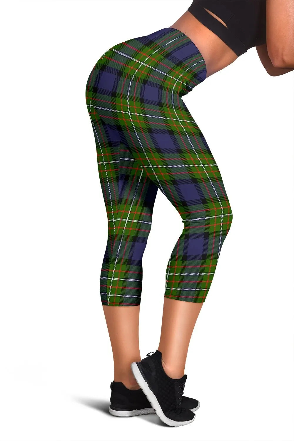 Fergusson Modern Tartan Capris Leggings